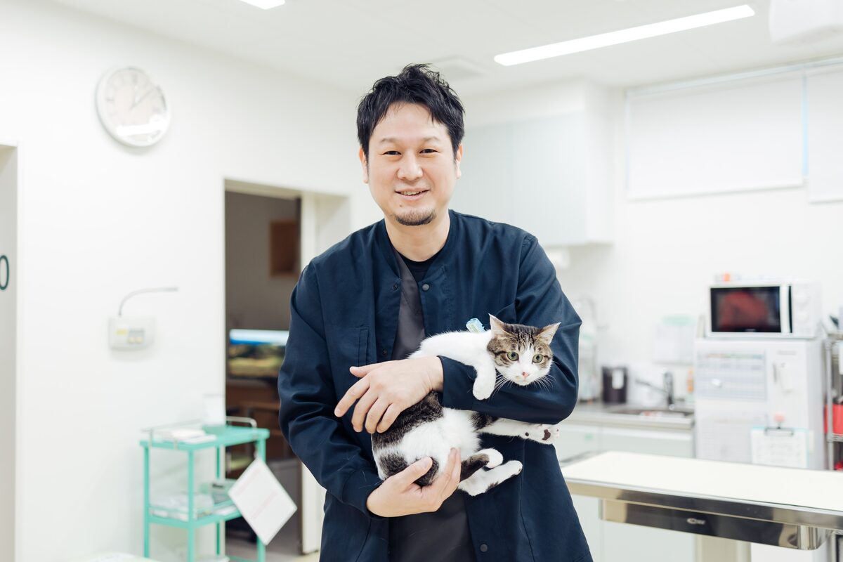 松原動物病院のスタッフ集合写真