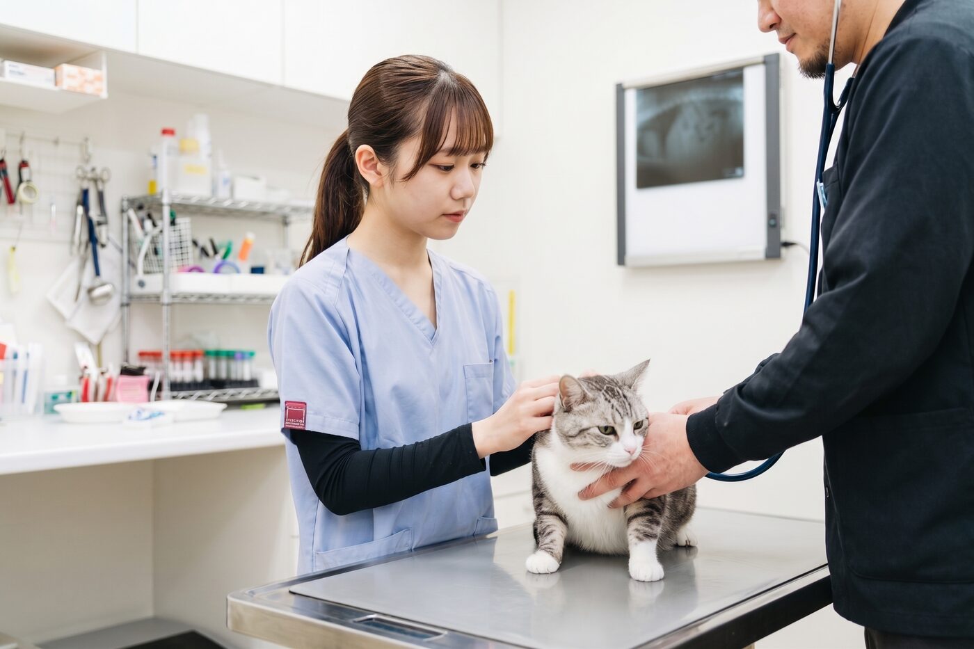 診察の様子